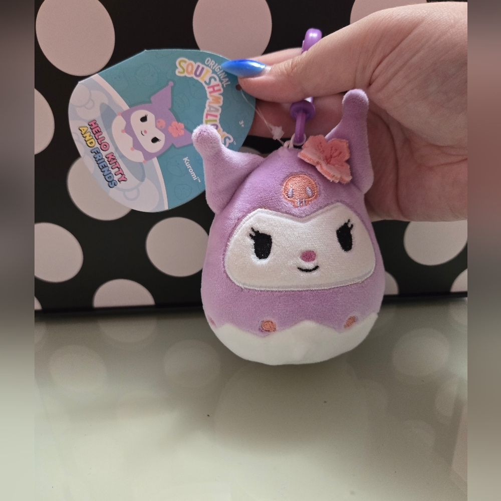 🐰Kuromi Squishmallow Clip🌸